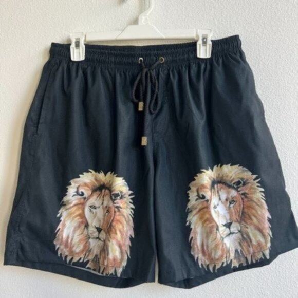 Kenny Flowers the Mane Attraction Swim Trunks Size XXL - Picture 2 of 6